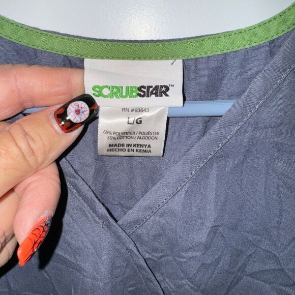 SCRUB STAR WOMENS SCRUB NURSE TOP - Picture 4 of 6